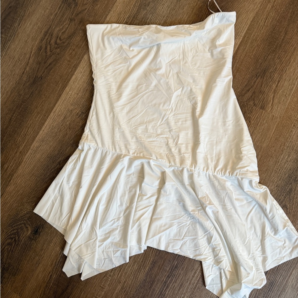 Princess Polly White Strapless Top